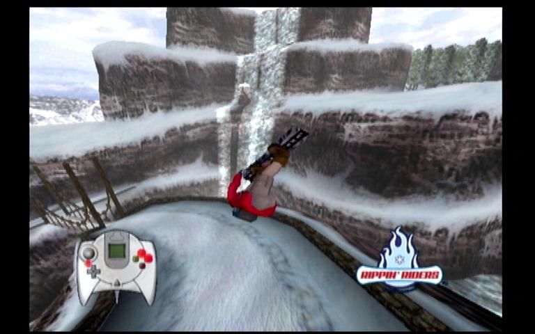 Rippin' Riders Snowboarding screenshot 3 for Sega Dreamcast
